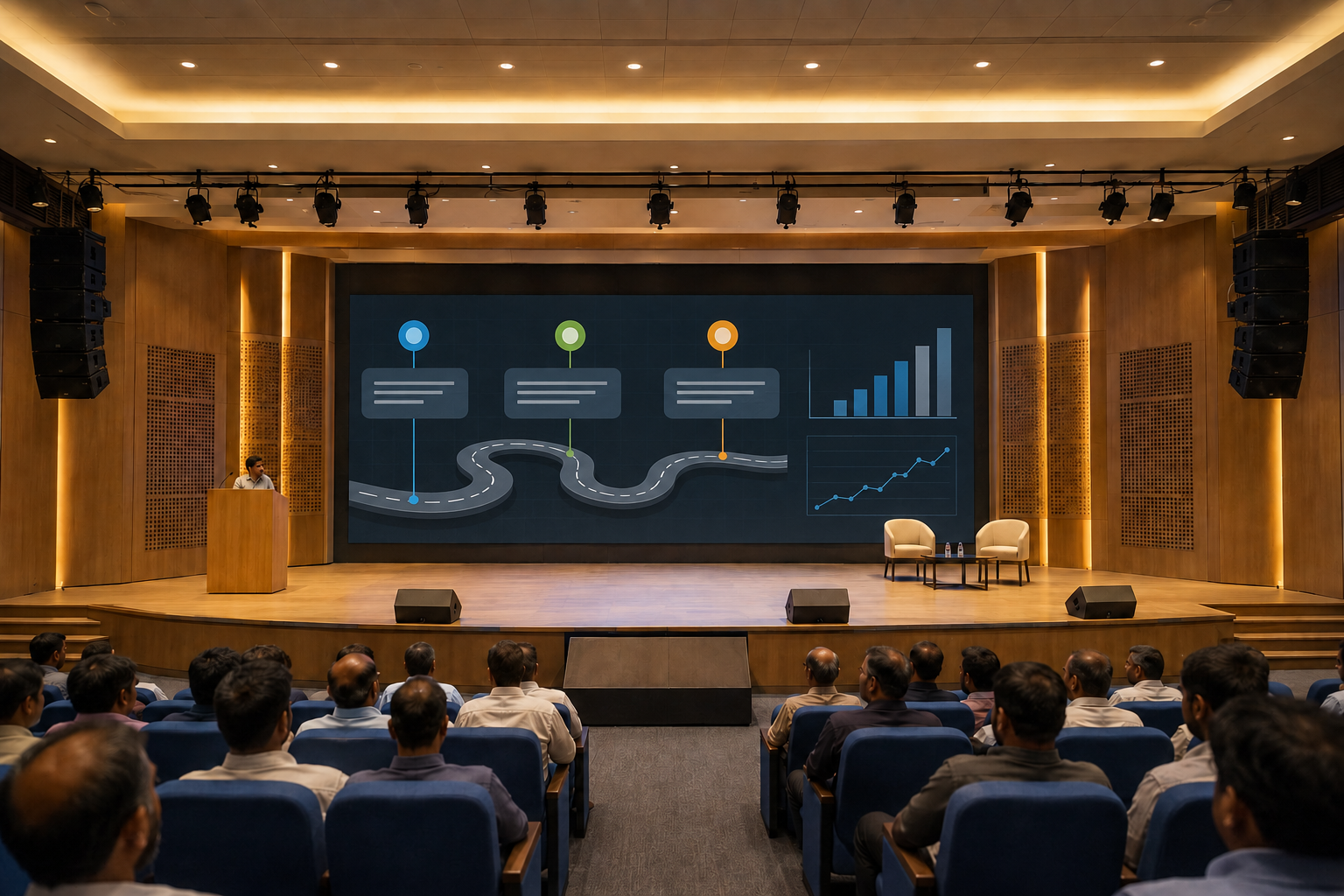 Auditorium Acoustic Simulation & Line Array Design guide cover preview